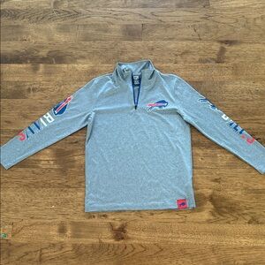 Buffalo Bills gray pullover kids size 10-12